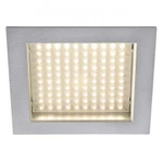 фото LEDPANEL 100 светодиодный точечный светильник встраиваемый с 100 LED общ 8.5Вт, 3000K, 450lm, 120°, серебристый | 160352 SLV