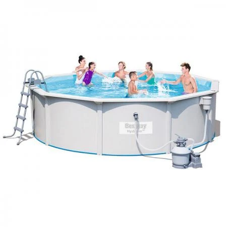 Фото Стальной бассейн Bestway 56384 Hydrium Pool Set (460х120см)