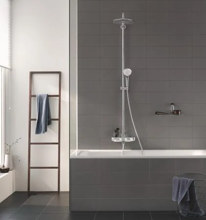 Фото Grohe Euphoria SmartControl System 260 Mono 26510000 Душевая система с термостатом для ванны (хром)