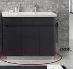 фото Berloni Bagno JOY JYZC07 Нижний алюминиевый цоколь для тумбы