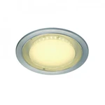 фото ECO LED ROUND светильник встраиваемый 230В с 70 SMD LED 7.5Вт (8.6Вт), 3000K, 500lm, серебристый | 160284 SLV