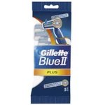 фото Бритвы одноразовые GILLETTE (Жиллет) "Blue 2 Plus", 5 шт., для мужчин