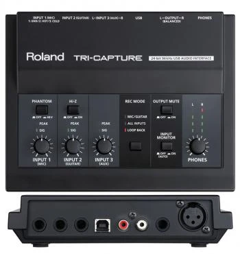 Фото Аудиоинтерфейс ROLAND UA-33 Tri-Capture