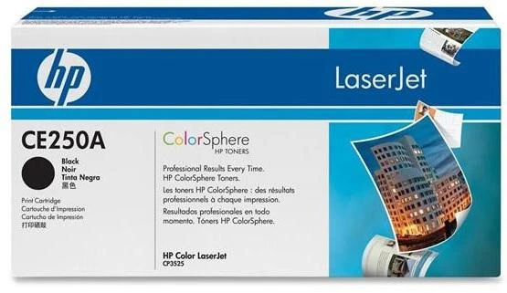 Фото HP Color LaserJet CE250A Black Print Cartridge