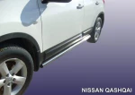 фото Slitkoff Защита порогов d76 труба Nissan Qashqai 2007