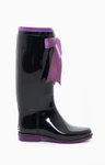 фото Boomboots Сапоги резиновые Boomboots AW_039_BLACK&amp;VIOLET