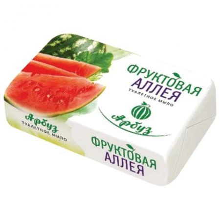 Фото Мыло туалетное "Фруктовая аллея", 90 г, "Арбуз" (Нэфис Косметикс)