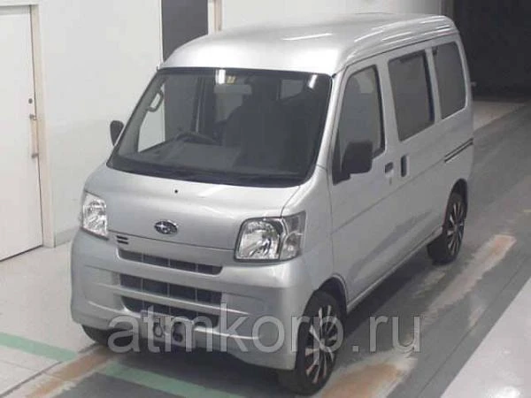 Фото Грузопассажирский микроавтобус SUBARU SAMBAR кузов S321B модификация Trans гв 2014 пробег 75 т.км серебристый