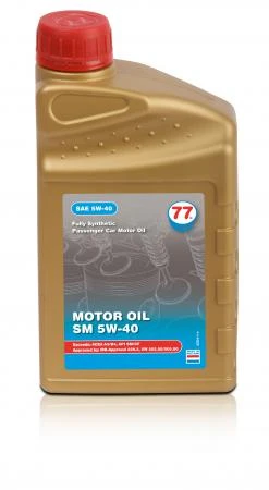 Фото Моторное масло 77 Lubricants MOTOR OIL SM 5W-40