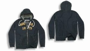 Фото Толстовка с капюшоном ''Hoodie Zipper'' Navi #40-3662-10