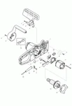 фото Клавиша выключателя Makita UC3010A/3510A/4010A