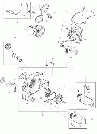 Фото Прокладка картера MAKITA DCS34