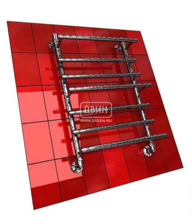 Фото Водяной полотенцесушитель лесенка Двин Q TWIST 60/60
