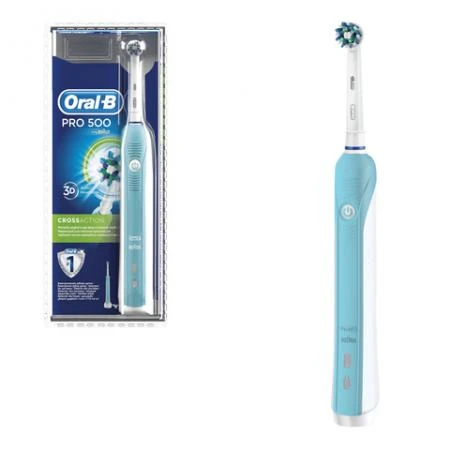 Фото Зубная щетка электрическая ORAL-B (Орал-би) PRO 500 Cross Action D16, блистер