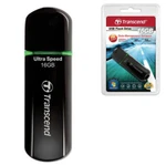 фото Флэш-диск 16 GB, TRANSCEND JetFlash 600, USB 2.0, черный