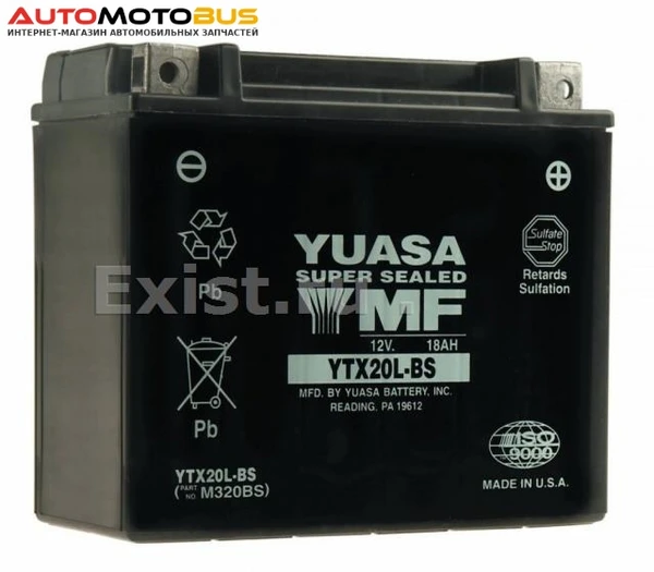 Фото Yuasa YTX20L-BS