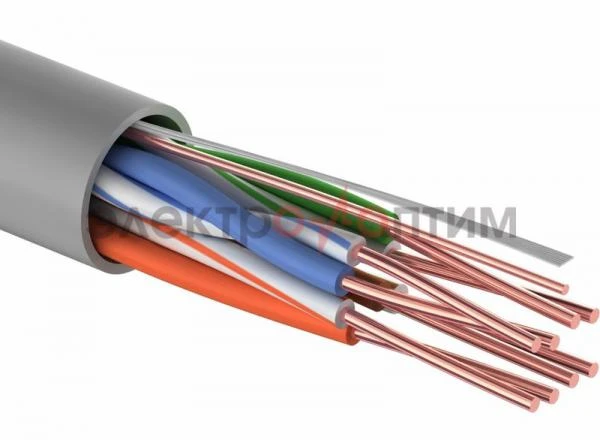 Фото Кабель для интернета UTP CAT5e 4PR 24AWG (305м) CCA ProConnect