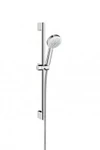 фото Hansgrohe Crometta 100 1jet 26652400 Душевой гарнитур (хром/белый)