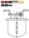 фото Фильтр топливный JS Asakashi FS7202U