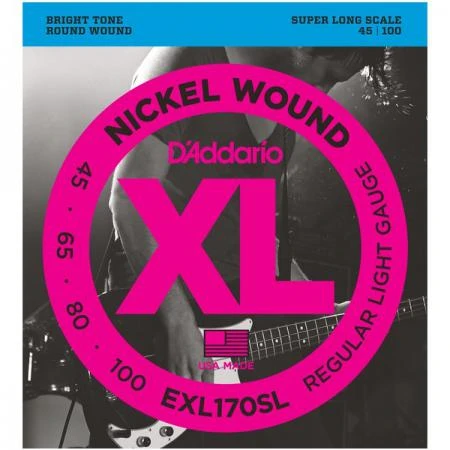 Фото Гитарные струны D'Addario EXL170SL (для бас-гитары)