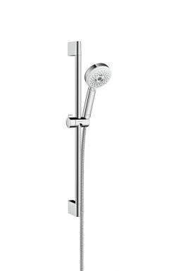 Фото Hansgrohe Crometta 100 Multi 26651400 Душевой гарнитур (хром/белый) | интернет-магазин сантехники Santehmag.ru