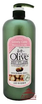 Фото 075555 Olive Moisture care body cleanser Гель для душа с экстрактом оливы (для чувствительной кожи), объем 1,5 л