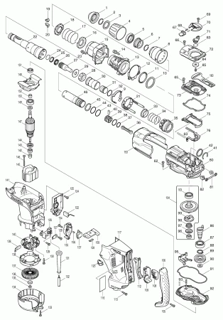 Фото Кольцо стопорное MAKITA HR4001C п.45 мет.