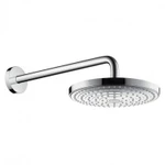 фото Hansgrohe Raindance Select S 240 2jet EcoSmart 26470400 Верхний душ с кронштейном (хром/белый)