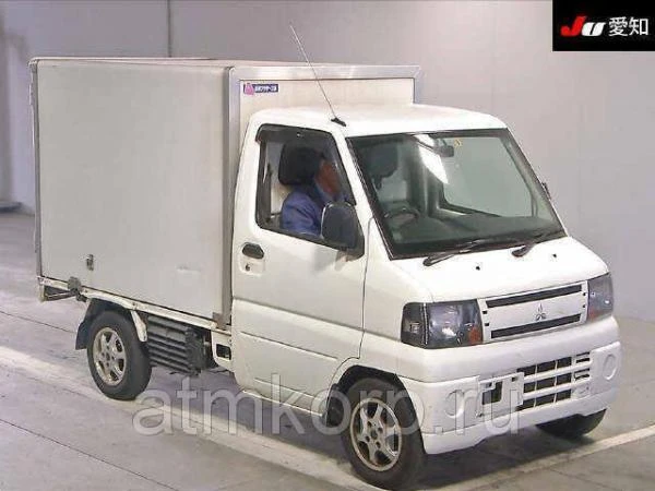 Фото Авторефрижератор микрогрузовик MITSUBISHI MINICAB гв 2011 груз 0,35 тн двухсторонняя разгрузка пробег 171 т.км