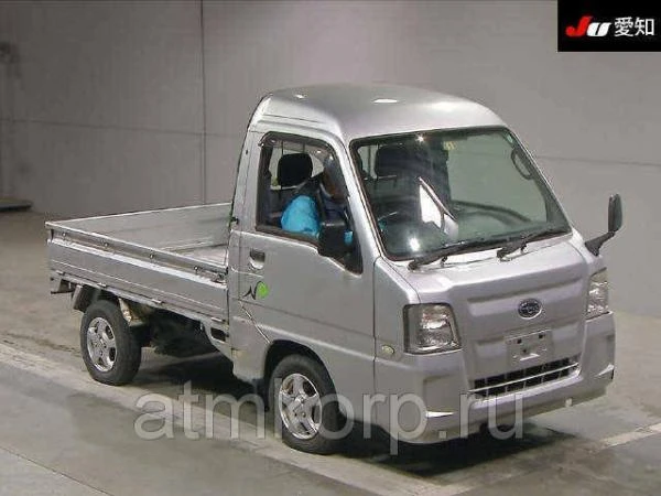 Фото Микрогрузовик SUBARU SAMBAR Truck кузов TT2 бортовой гв 2010 4 wd пробег 147 т.км серебристый