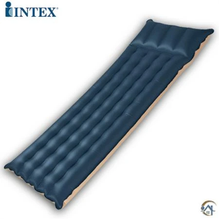 Фото Надувной односпальный матрас Intex Camping Mats (67х184х17 см)