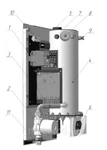 фото Электрический котел ЭВАН Warmos RX-15 (15 кВт) с насосом