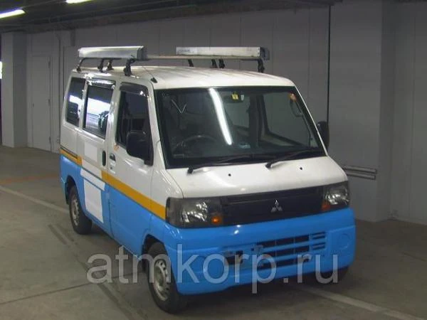 Фото Фургон грузовой микроавтобус MITSUBISHI MINICAB VAN кузов U61V гв 2008 багажник груз 350 кг пробег 140 т.км