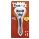 фото Бритва GILLETTE (Жиллет) "Fusion", с 1 сменной кассетой, для мужчин