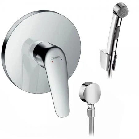 Фото Hansgrohe Novus 7106532129 встраиваемый гигиенический душ