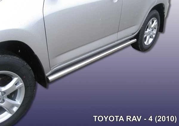 Фото Slitkoff Защита порогов d57 труба Toyota Rav 4 2010