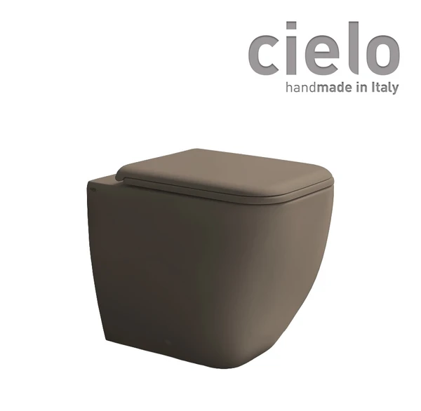 Фото Ceramica CIELO Shui Comfort SHCOVAAN - Унитаз напольный пристенный 55*38 см (Arenaria)