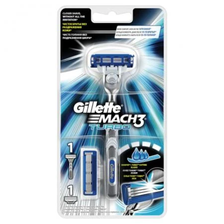 Фото Бритва GILLETTE (Жиллет) "Mach3 Turbo"