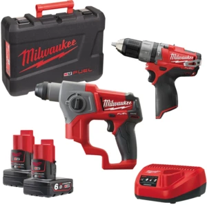 Фото Набор Аккумуляторных инструментов Milwaukee M12 CPP2B-602X