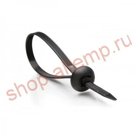 Фото Fortisflex Кабельные стяжки разъемные с круглым замком КСК 7,5*250(ч) FORTISFLEX (100шт)