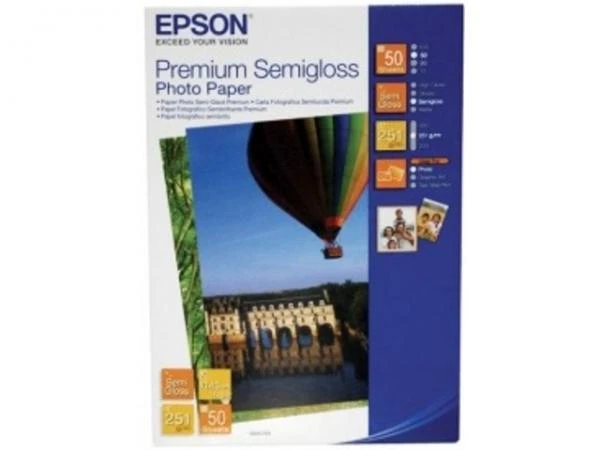 Фото Epson Premium Semiglossy Photo Paper 260 гр/м2, 10 х 15 (50 листов)