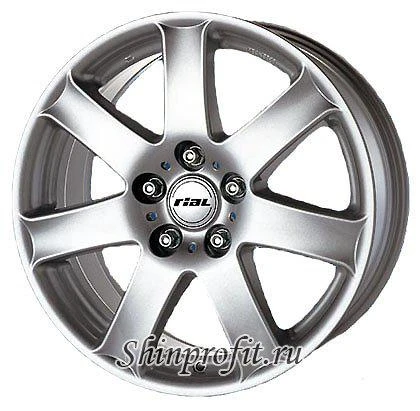 Фото RIAL Flair 6x16/4x100 D63.3 ET43 Polar silver