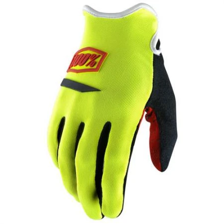 Фото Мотоперчатки женские 100% Ridecamp Women Glove Neon Yellow L (11008-004-10)