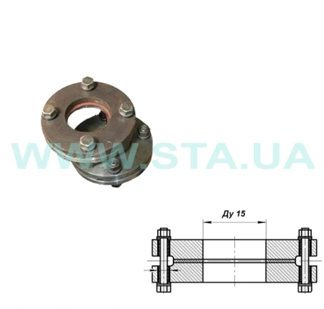 Фото Фланцы изолирующие кованные Ду15мм Ру16 ГОСТ 12820-80