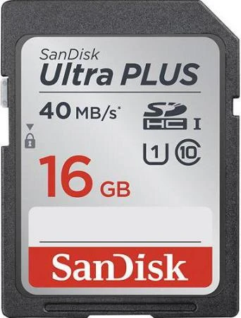 Фото SanDisk Карта памяти SanDisk Ultra SDHC Class 10 UHS-I 40MB/s 16GB (SDSDUP-016G-A)