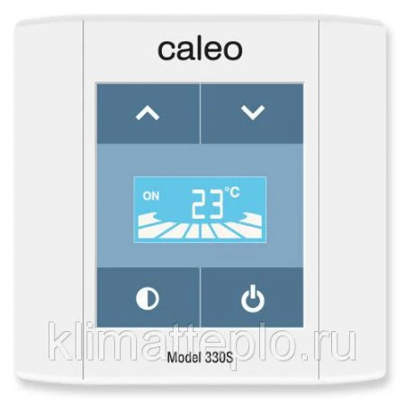 Фото Терморегулятор CALEO 330S встраиваемый сенсорный 3 кВт