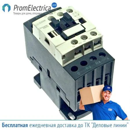 Фото LC1D258FE7 Контактор 4P, 2НО+2НЗ,АС1, 40А 115В 50Гц, Schneider Electric