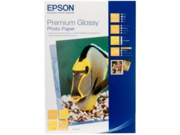 Фото Расходные материалы Epson Premium Glossy Photo Paper, 255 гр/м2, 10 х 15 (50 листов)