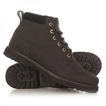 Фото Ботинки высокие Quiksilver Mission Ii Solid Black