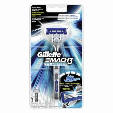 Фото Бритва GILLETTE (Жиллет) "Mach3 Turbo"